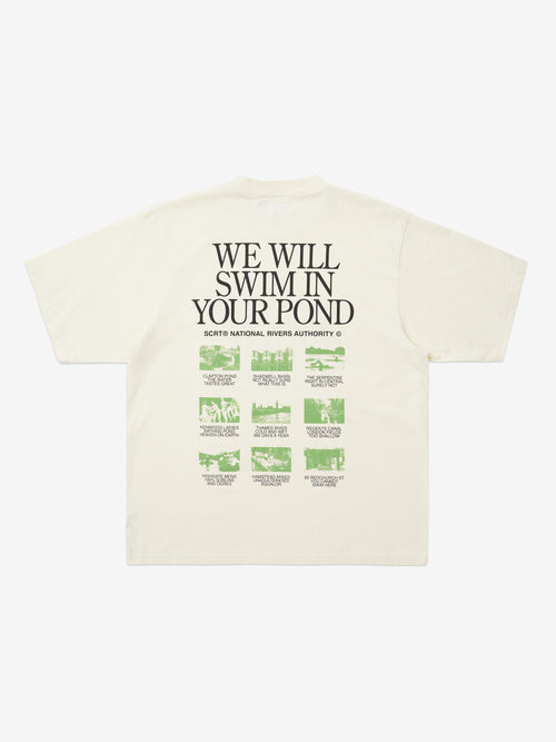 Wild Swimmer T-Shirt - Off White