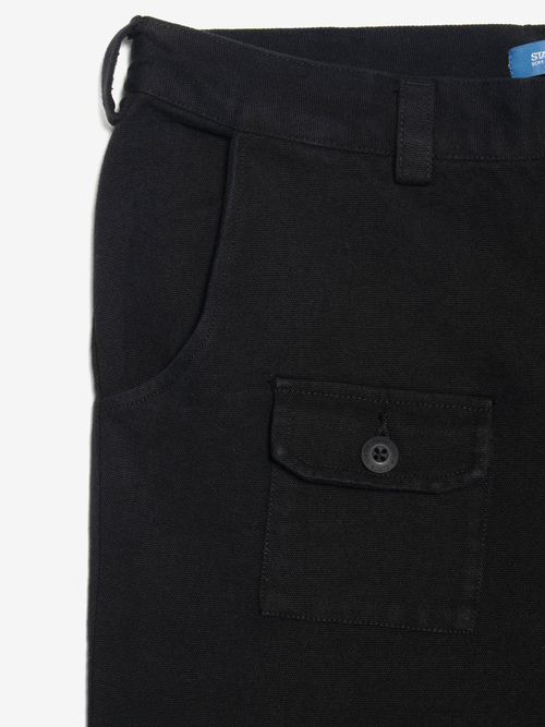 Batō Cargo Trousers - Black