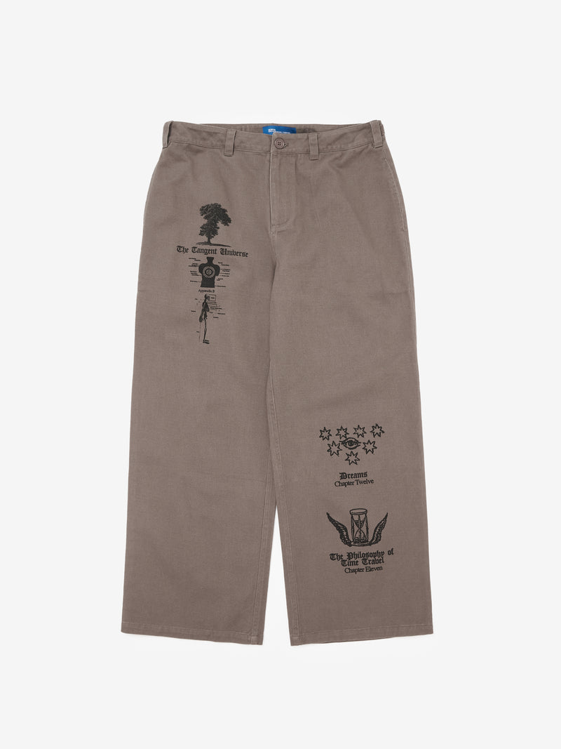 Philosophy of Time Trousers - Brown