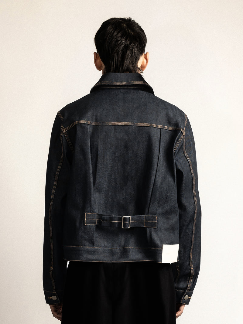 HARDLINE Type-1 Selvedge Jacket - Indigo – SCRT