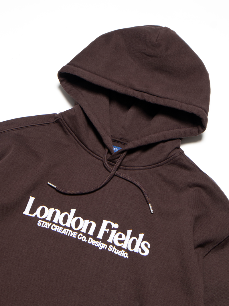 London Fields Hoodie - Brown