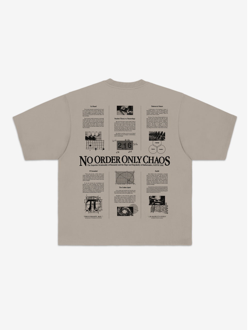Only Chaos T-Shirt - Ash