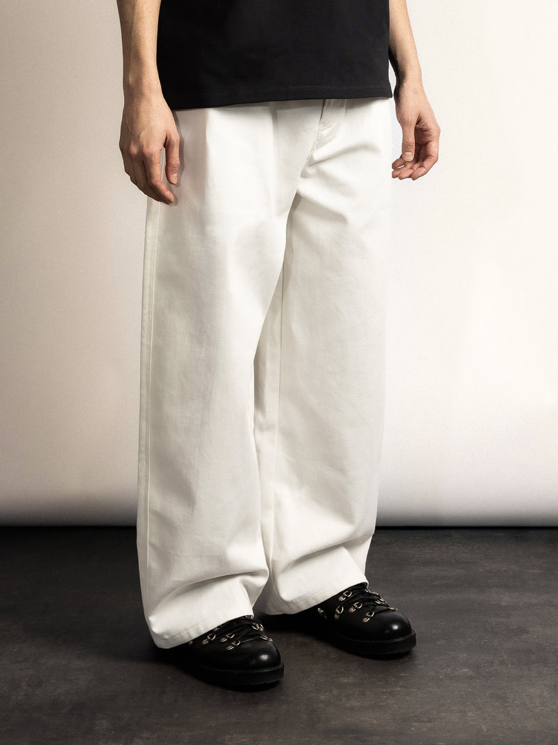 PERFECTO® ワイドパンツ - オフホワイト - SCRT