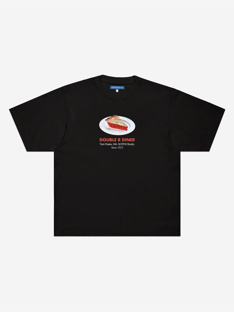 Double R Diner T-Shirt - Black