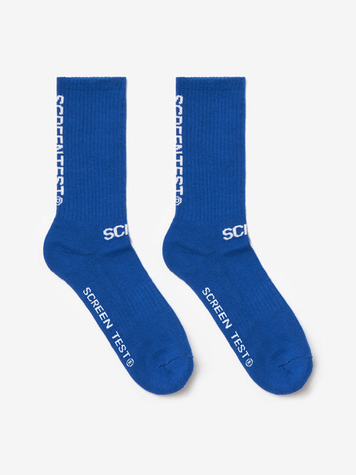 Screen Test Socks - Blue