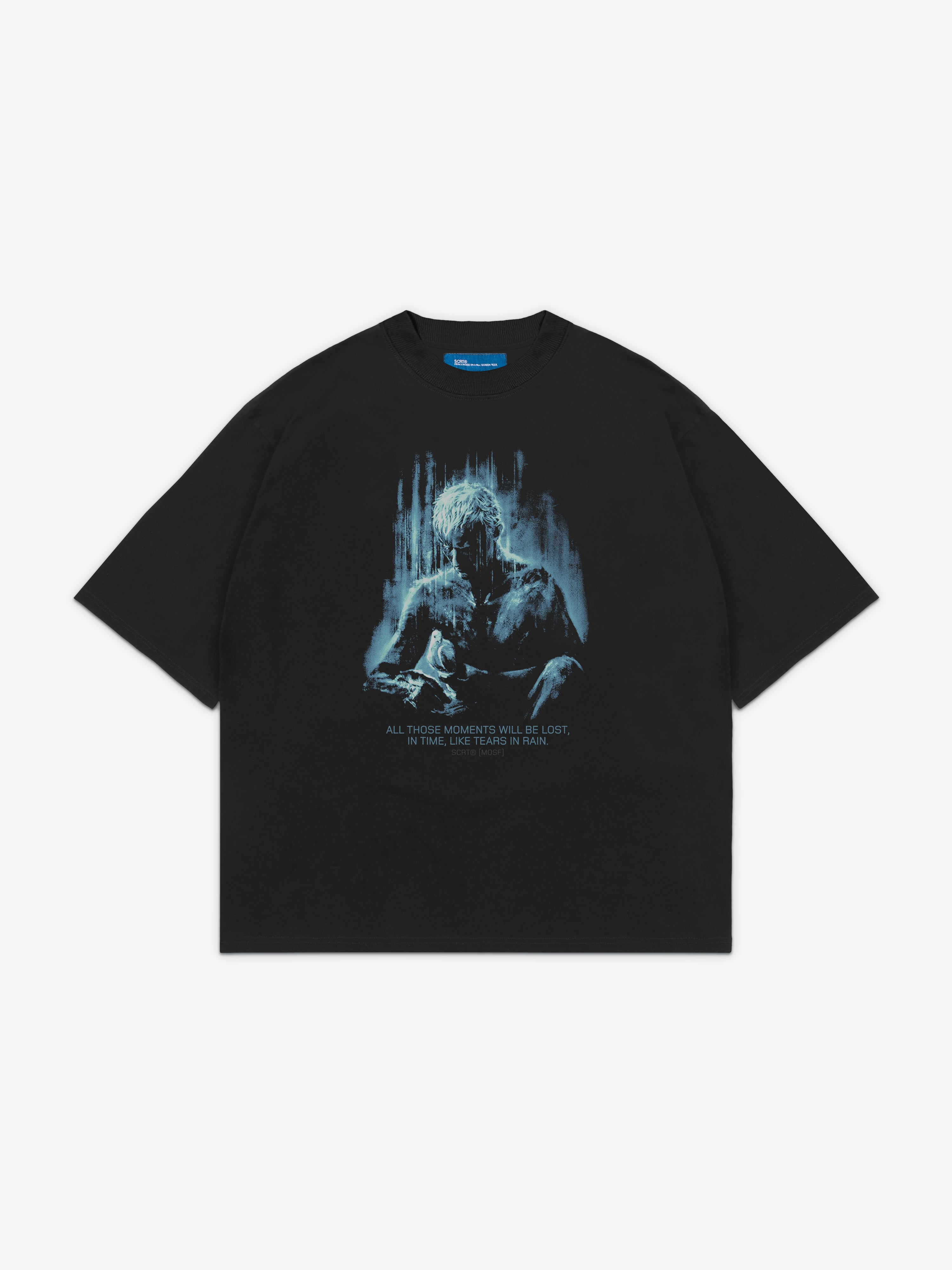 26SS✨ 極美品✨エンフォルド RAIN-DOPS T-SHIRT ブラック tearsintherainT-