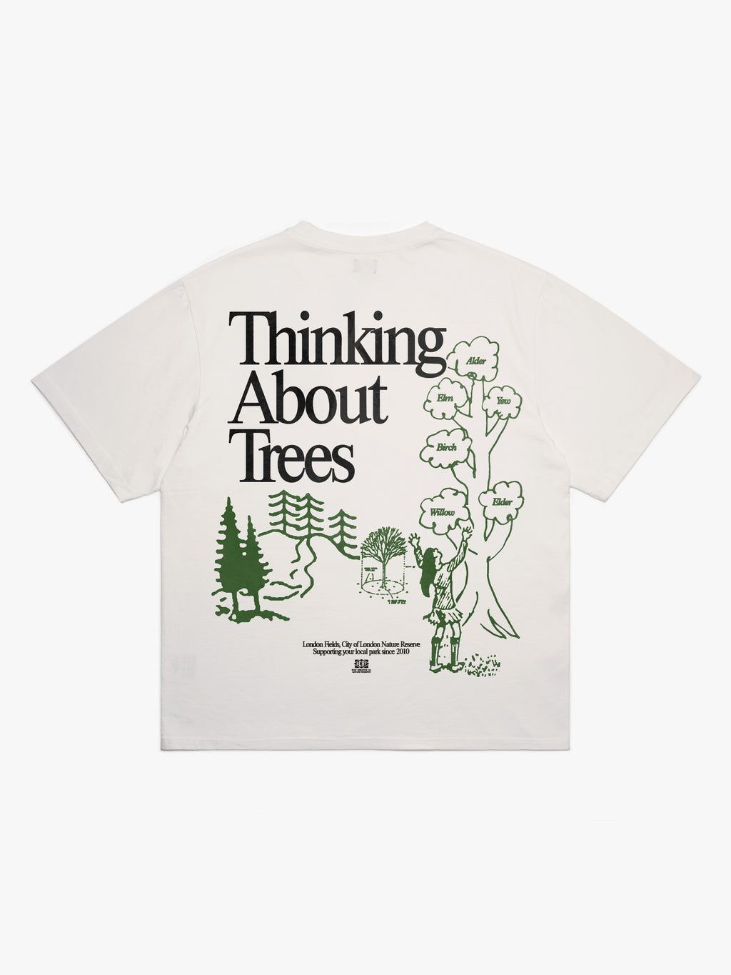 Thinking About Trees T-Shirt - Sage