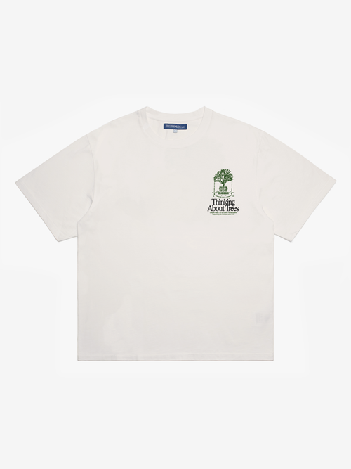 T-shirt Penser aux arbres - Sauge