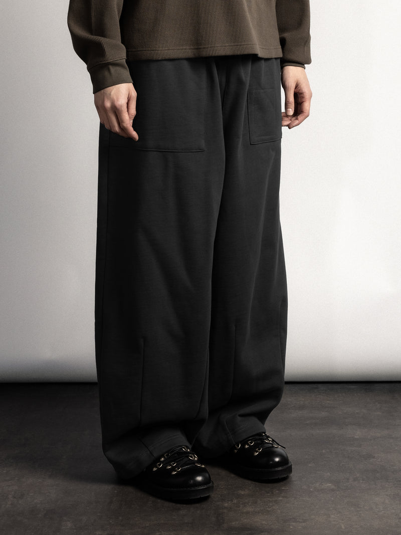 ビッグバルーン スウェットパンツ - ウォッシュドブラック – SCRT