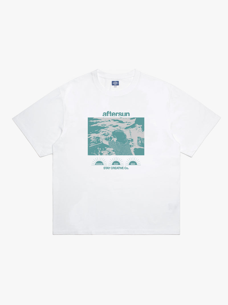 Aftersun T-Shirt - White – SCRT