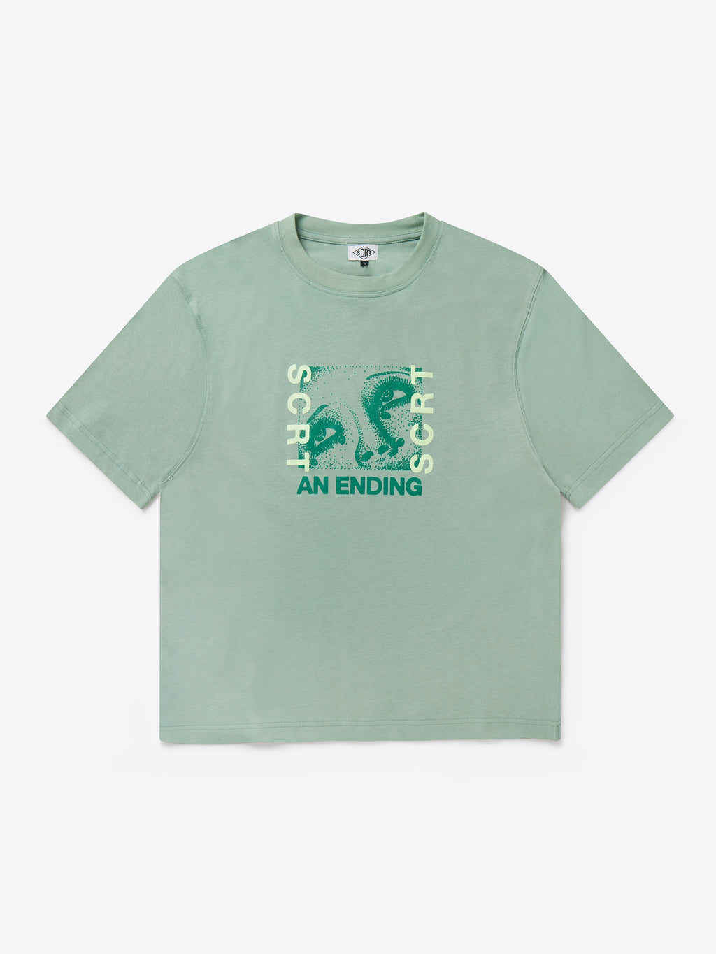 エンディングTシャツ-アイスバーググリーン
