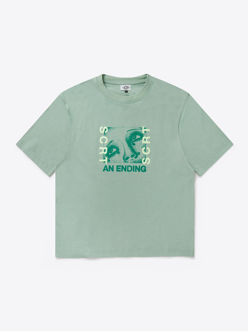 An Ending T-Shirt - Iceberg Green