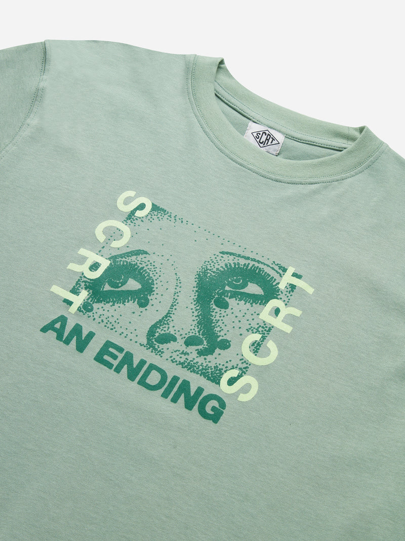 An Ending T-Shirt - Iceberg Green