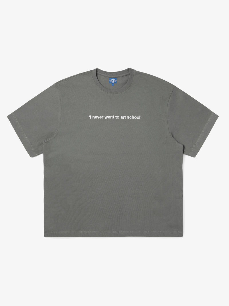 Artschool T-Shirt - Stone Grey