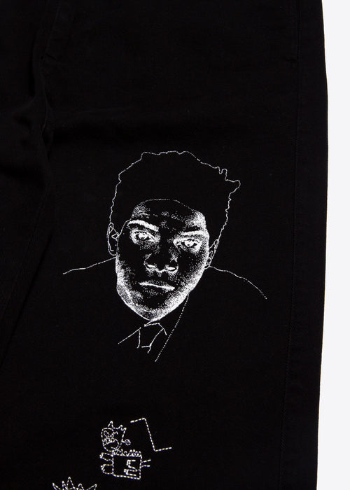 Pantalón Basquiat - Negro