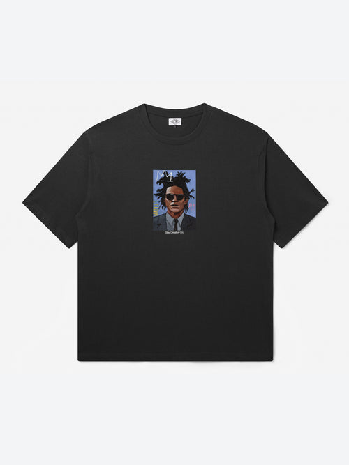 Basquiat T-Shirt - Schwarz