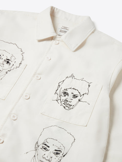 Рубашка Basquiat - Натуральная