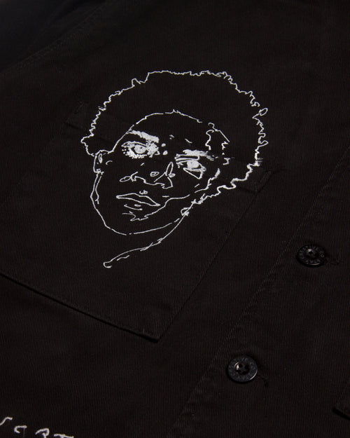 Basquiat Überhemd - Schwarz