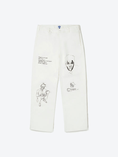 Pantaloni Basquiat - Natural -