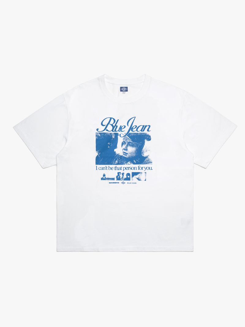 Blue Jean T-Shirt - White