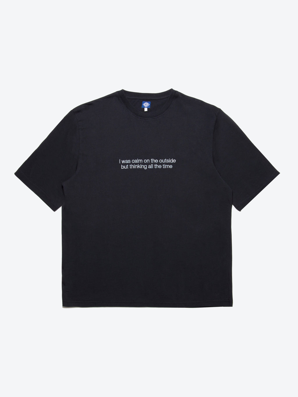 Calm On The Outside T-Shirt - Navy