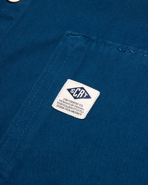 Essentials Overshirt - Klassisches Blau