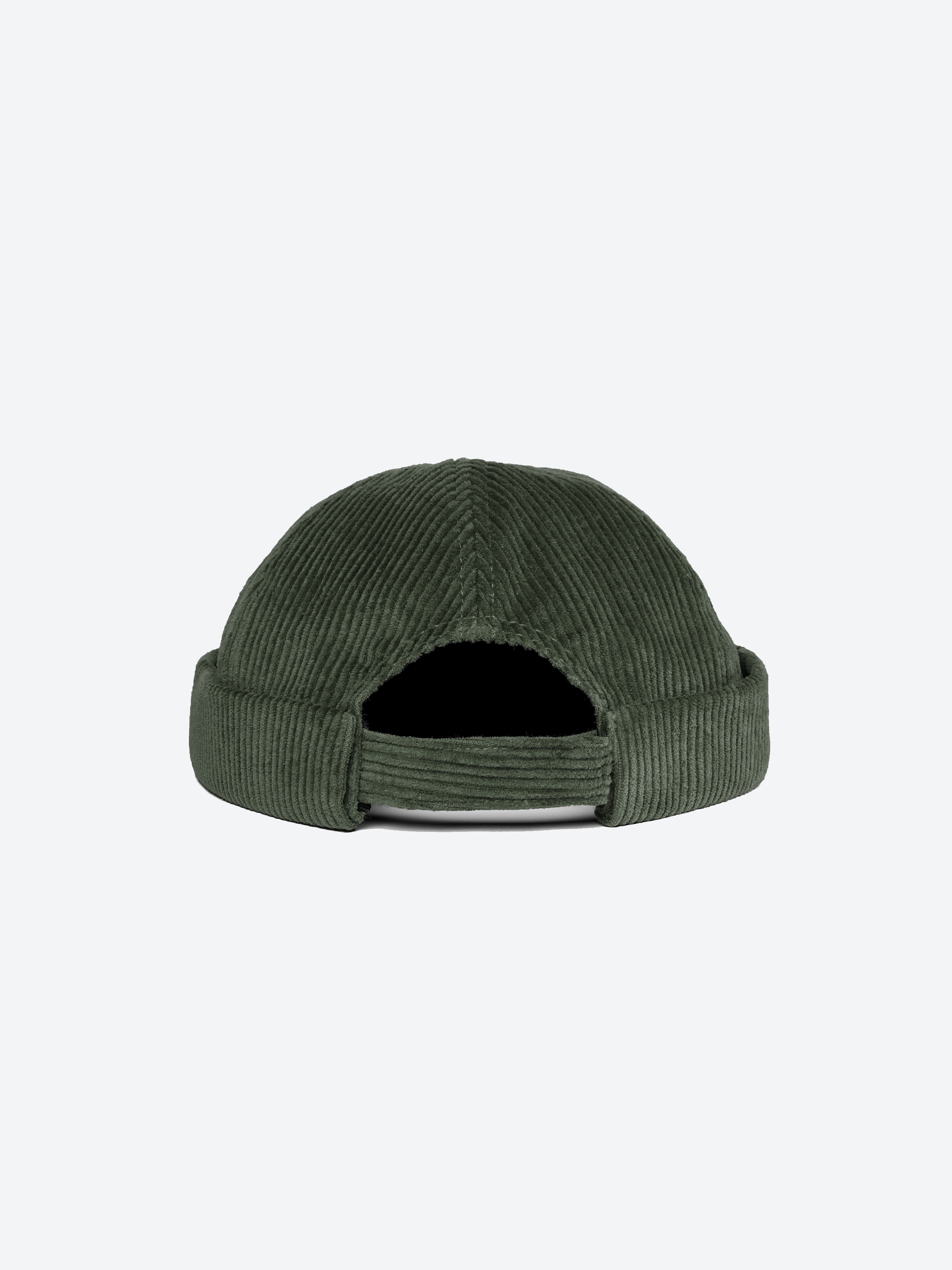 Cord Docker Cap Olive SCRT