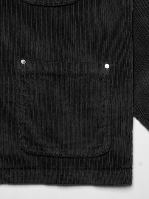 ヴァージル コード オーバーシャ​​ツ - ブラック