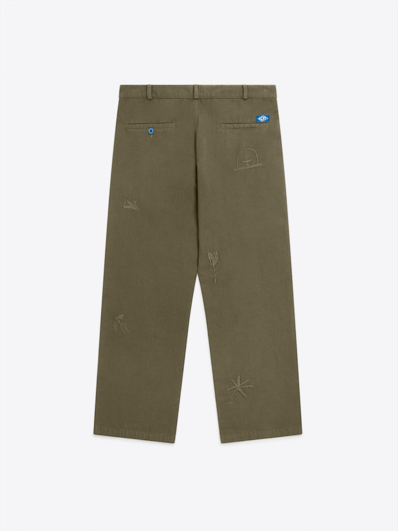 Paix Trousers - Moss