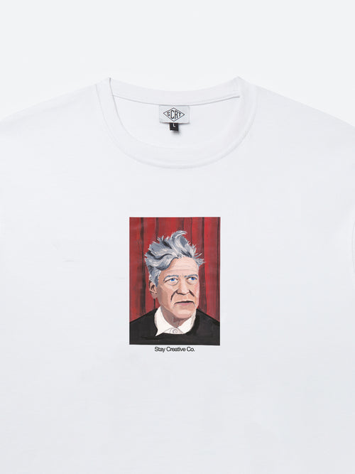 Camiseta David Lynch - Blanco