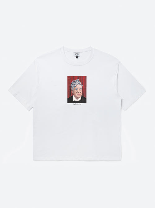 Camiseta David Lynch - Blanco