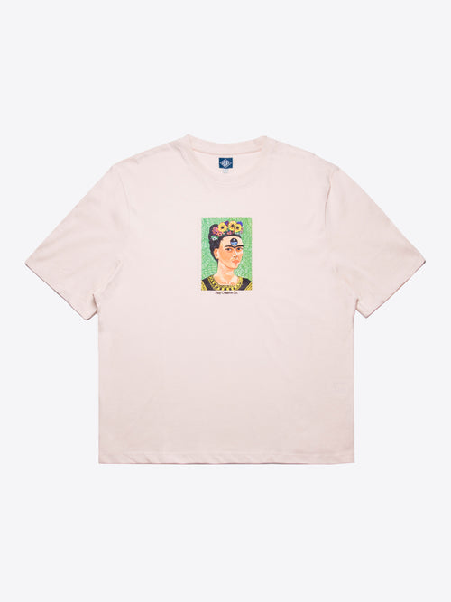 T-Shirt Frida - Rose Nuage