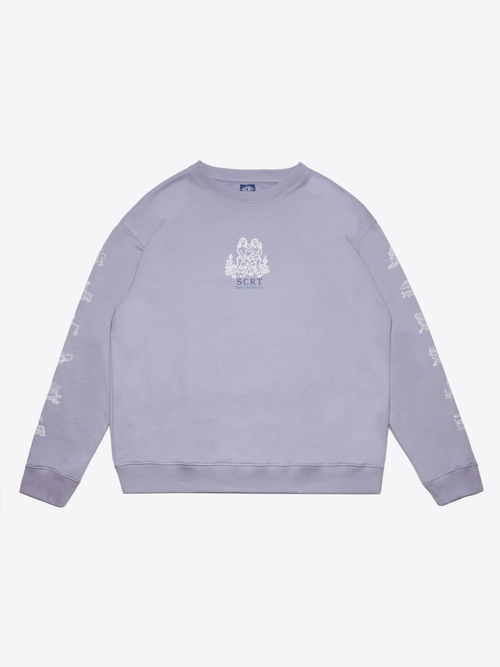 Horoskop-Sweatshirt - Lavendel
