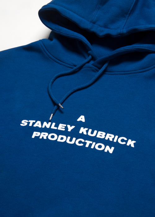 Sudadera con capucha Kubrick Production - Azul clásico