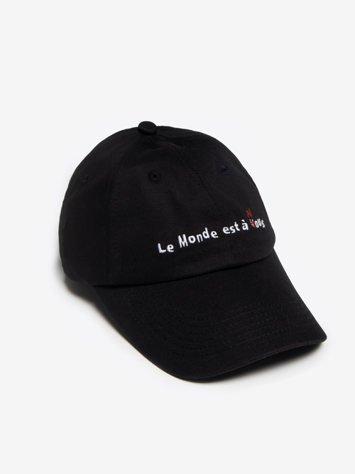 Cappellino Le Monde - Nero