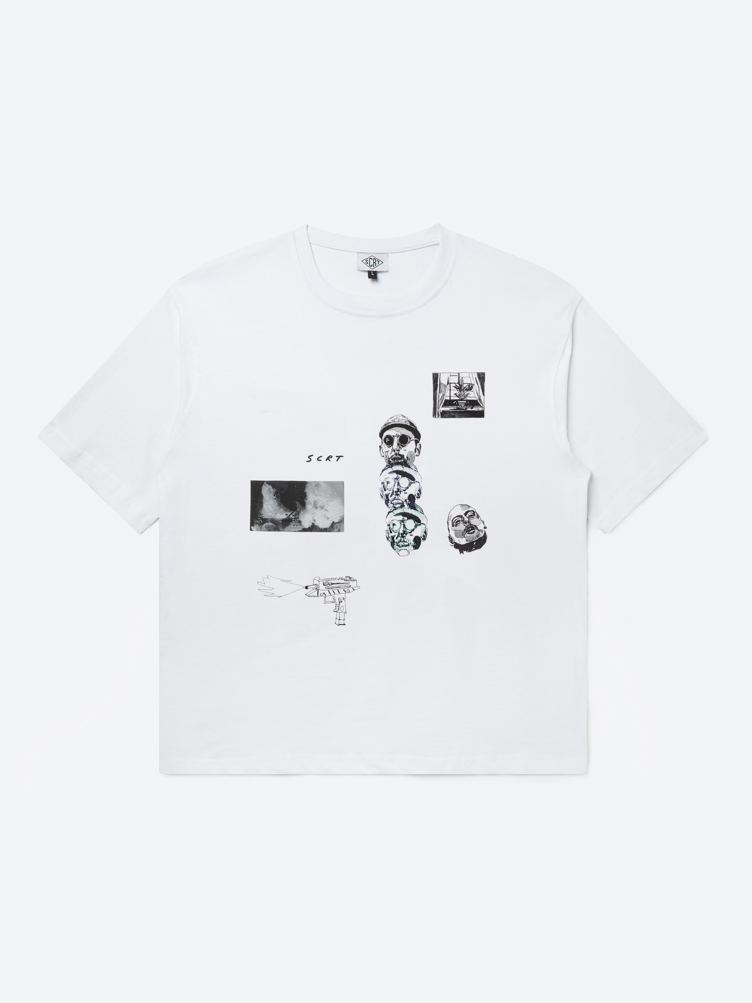 Léon T-Shirt - White – SCRT