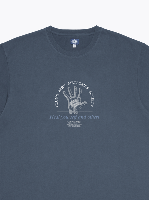 Meteorics Society 티셔츠 - 블루
