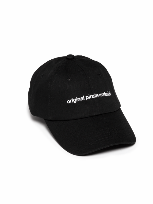 Original Pirate Material Dad Cap - Black