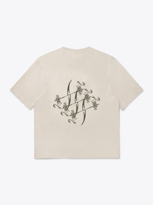 T-Shirt Sept Cercles - Crystal Grey