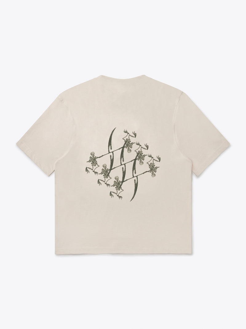 Seven Circles T-Shirt - Crystal Grey