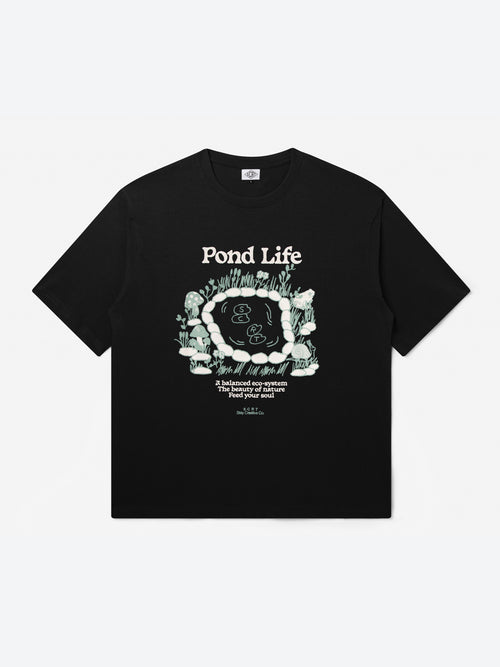 Pond Life T-Shirt - Schwarz