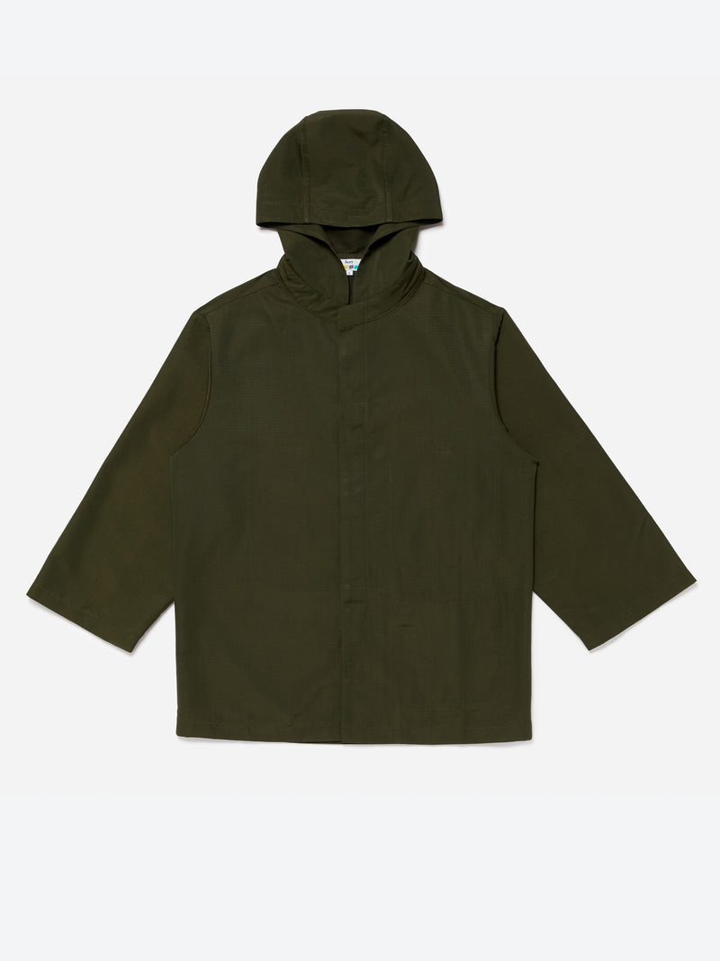 Rain Mac à capuche - Olive
