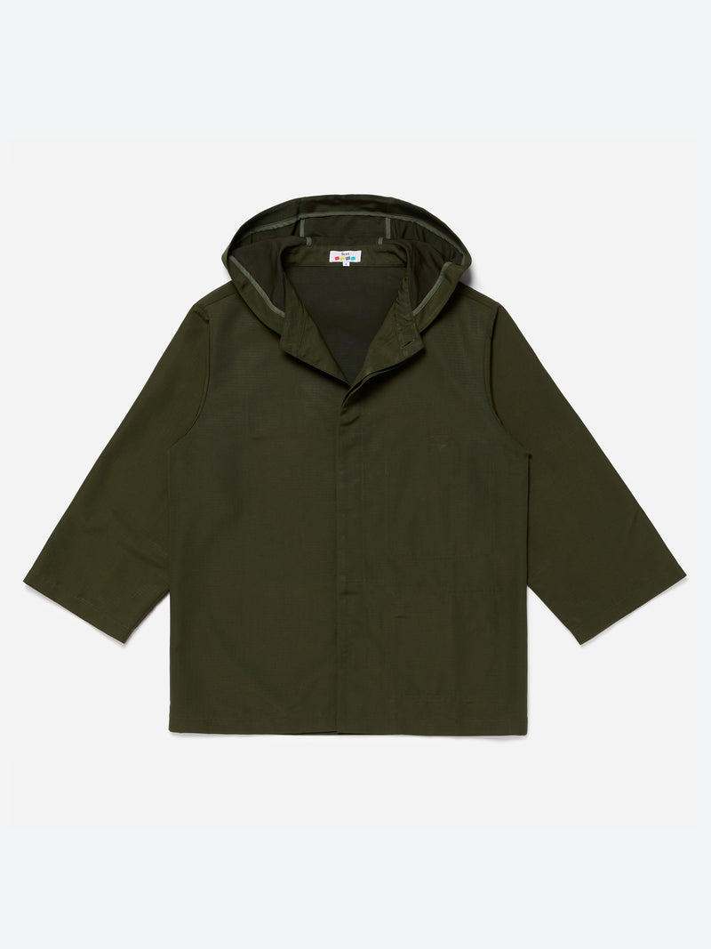 Rain Mac à capuche - Olive