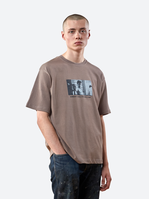 Real RainTシャツ-Fossil