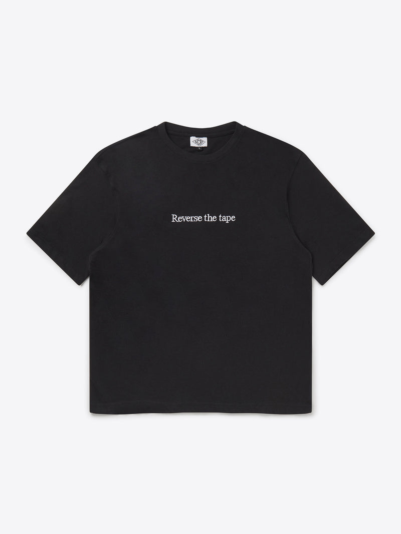 T-shirt "Reverse The Tape" - Noir