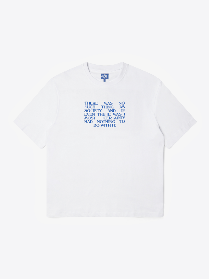 Society T-Shirt - White