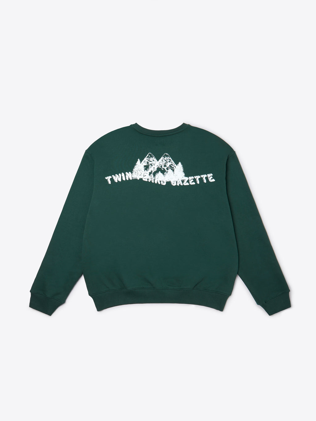 Twin Peaks Gazette Sweatshirt - Darkest Spruce