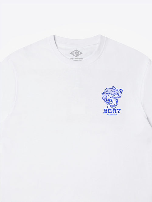 Steamy Geyser T-Shirt - White