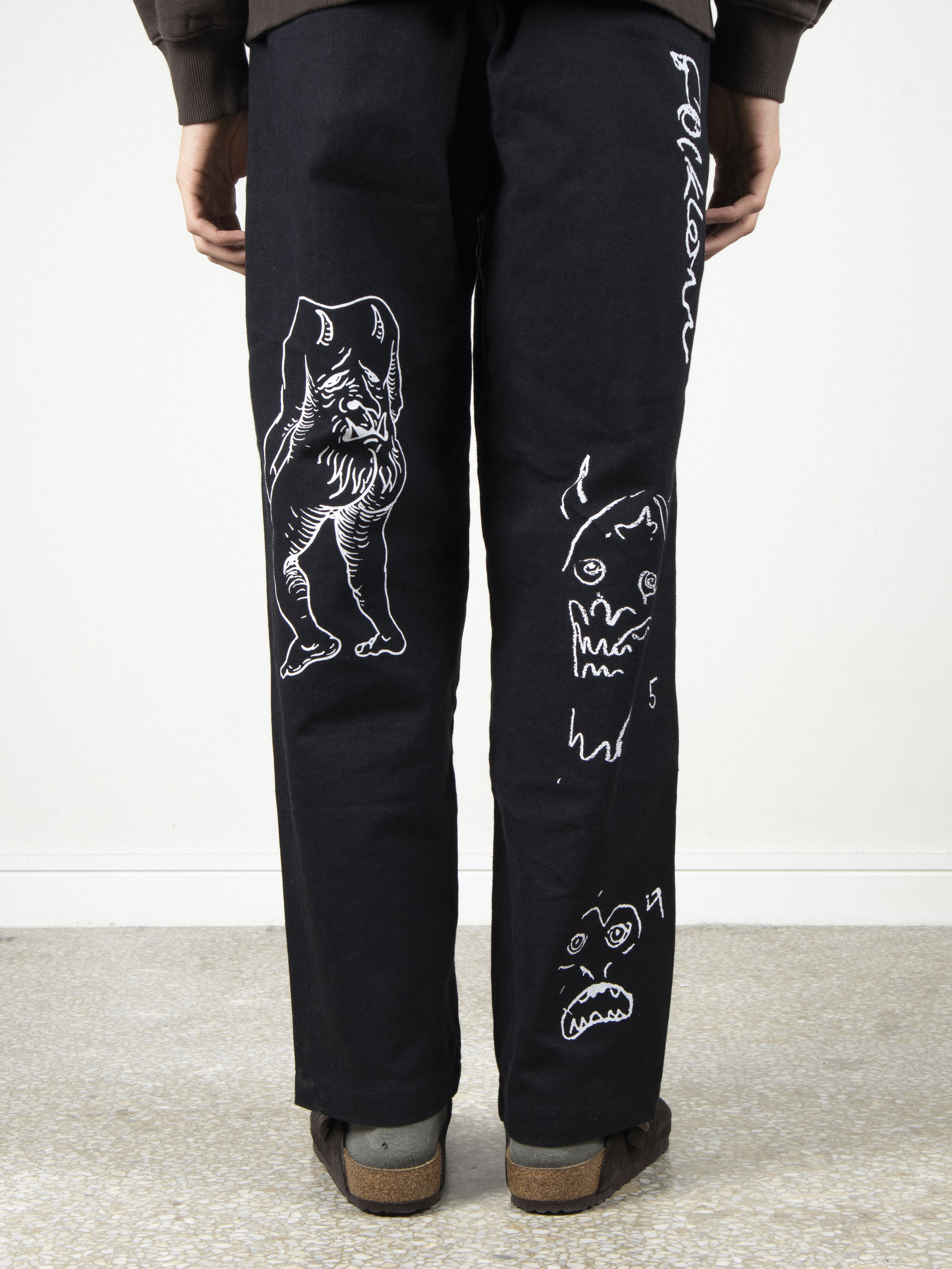 冬ギフト  ボッシュパンツ-ブラック – SCRT パンツ