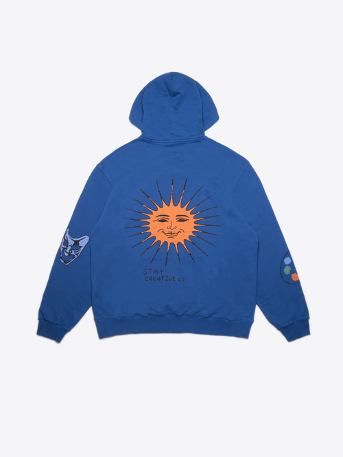 Sudadera con capucha Lovely Sun - Azul clásico